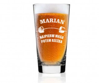 Szklanka do piwa z Grawerem 530 ml